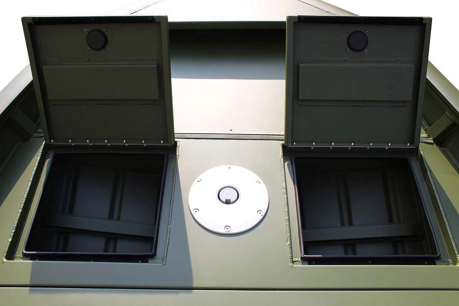 16 ft Aluminum Jon Boat Dual Storage(001)