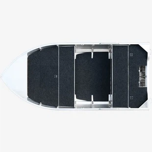 เรือประมงตัววีอลูมิเนียม 13 ฟุต